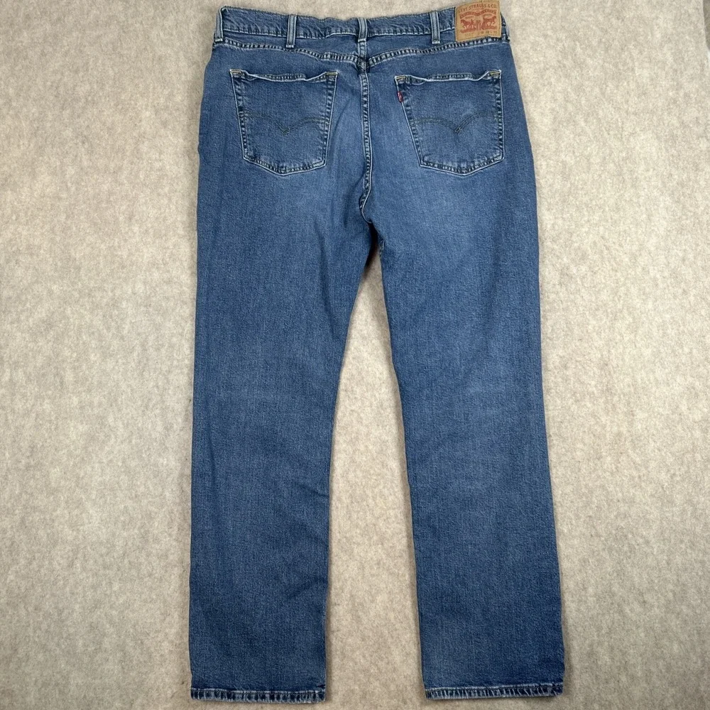 Levi's‎ 514 Regular Fit Straight Leg Jeans Mens 40x32 Blue Denim